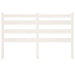 vidaXL Tăblie de pat, alb, 206x4x100 cm, lemn masiv de pin vidaXL Tăblie de pat, alb, 206x4x100 cm, lemn masiv de pin
