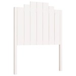vidaXL Tăblie de pat, alb, 81x4x110 cm, lemn masiv de pin vidaXL Tăblie de pat, alb, 81x4x110 cm, lemn masiv de pin