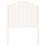 vidaXL Tăblie de pat, alb, 81x4x110 cm, lemn masiv de pin vidaXL Tăblie de pat, alb, 81x4x110 cm, lemn masiv de pin