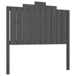 vidaXL Tăblie de pat, gri, 106x4x110 cm, lemn masiv de pin vidaXL Tăblie de pat, gri, 106x4x110 cm, lemn masiv de pin