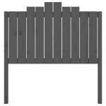 vidaXL Tăblie de pat, gri, 106x4x110 cm, lemn masiv de pin vidaXL Tăblie de pat, gri, 106x4x110 cm, lemn masiv de pin