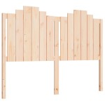 vidaXL Tăblie de pat, 146x4x110 cm, lemn masiv de pin vidaXL Tăblie de pat, 146x4x110 cm, lemn masiv de pin