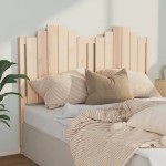 vidaXL Tăblie de pat, 146x4x110 cm, lemn masiv de pin vidaXL Tăblie de pat, 146x4x110 cm, lemn masiv de pin