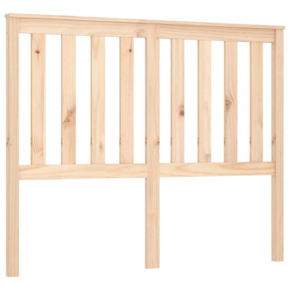 vidaXL Tăblie de pat, 141x6x101 cm, lemn masiv de pin