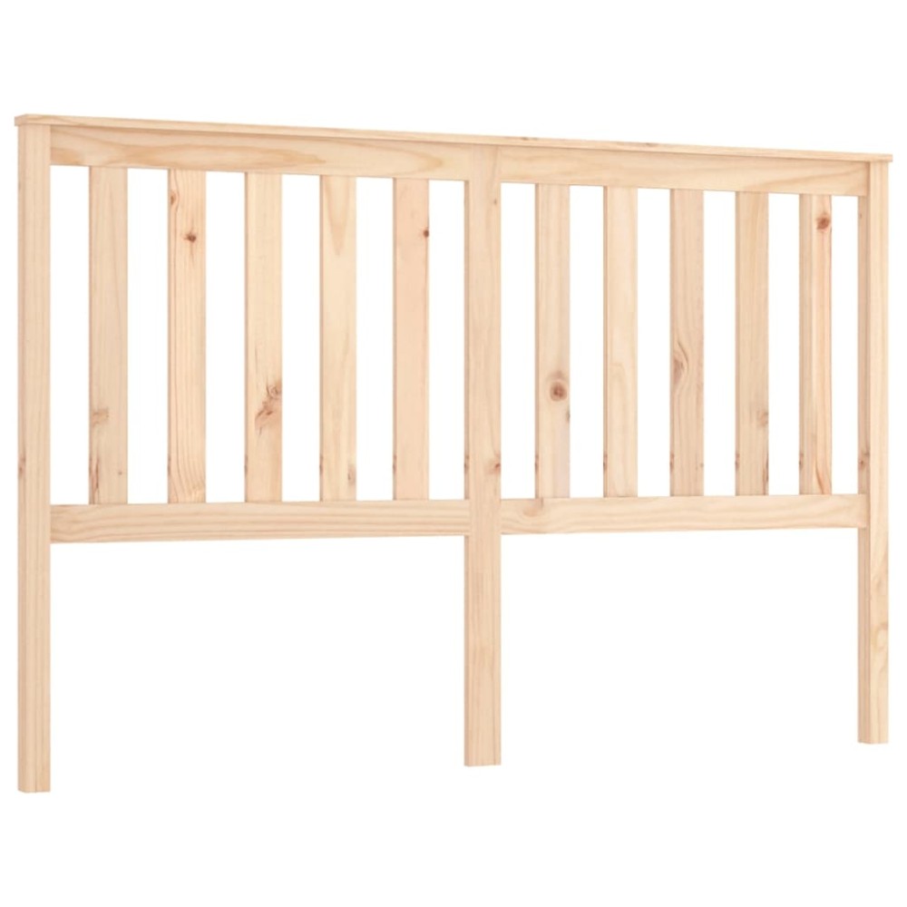 vidaXL Tăblie de pat, 156x4x101 cm, lemn masiv de pin