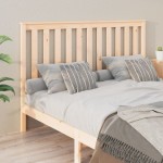 vidaXL Tăblie de pat, 156x4x101 cm, lemn masiv de pin