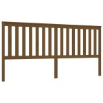 vidaXL Tăblie de pat, maro miere, 206x6x101 cm, lemn masiv de pin vidaXL Tăblie de pat, maro miere, 206x6x101 cm, lemn masiv de pin