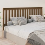vidaXL Tăblie de pat, maro miere, 206x6x101 cm, lemn masiv de pin vidaXL Tăblie de pat, maro miere, 206x6x101 cm, lemn masiv de pin
