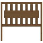 vidaXL Tăblie de pat, maro miere, 105,5x4x100 cm, lemn masiv de pin vidaXL Tăblie de pat, maro miere, 105,5x4x100 cm, lemn masiv de pin