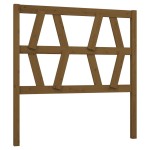 vidaXL Tăblie de pat, maro miere, 96x4x100 cm, lemn masiv de pin vidaXL Tăblie de pat, maro miere, 96x4x100 cm, lemn masiv de pin