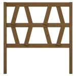 vidaXL Tăblie de pat, maro miere, 96x4x100 cm, lemn masiv de pin vidaXL Tăblie de pat, maro miere, 96x4x100 cm, lemn masiv de pin