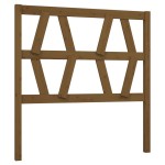 vidaXL Tăblie de pat, maro miere, 106x4x100 cm, lemn masiv de pin vidaXL Tăblie de pat, maro miere, 106x4x100 cm, lemn masiv de pin