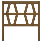 vidaXL Tăblie de pat, maro miere, 106x4x100 cm, lemn masiv de pin vidaXL Tăblie de pat, maro miere, 106x4x100 cm, lemn masiv de pin