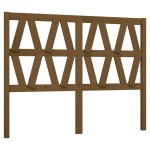 vidaXL Tăblie de pat, maro miere, 126x4x100 cm, lemn masiv de pin vidaXL Tăblie de pat, maro miere, 126x4x100 cm, lemn masiv de pin