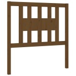 vidaXL Tăblie de pat, maro miere, 106x4x100 cm, lemn masiv de pin vidaXL Tăblie de pat, maro miere, 106x4x100 cm, lemn masiv de pin