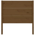 vidaXL Tăblie de pat, maro miere, 81x4x100 cm, lemn masiv de pin