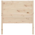vidaXL Tăblie de pat, 96x4x100 cm, lemn masiv de pin