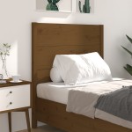 vidaXL Tăblie de pat, maro miere, 106x4x100 cm, lemn masiv de pin vidaXL Tăblie de pat, maro miere, 106x4x100 cm, lemn masiv de pin