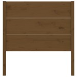 vidaXL Tăblie de pat, maro miere, 106x4x100 cm, lemn masiv de pin vidaXL Tăblie de pat, maro miere, 106x4x100 cm, lemn masiv de pin