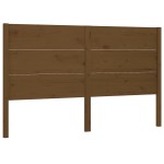 vidaXL Tăblie de pat, maro miere, 126x4x100 cm, lemn masiv de pin vidaXL Tăblie de pat, maro miere, 126x4x100 cm, lemn masiv de pin