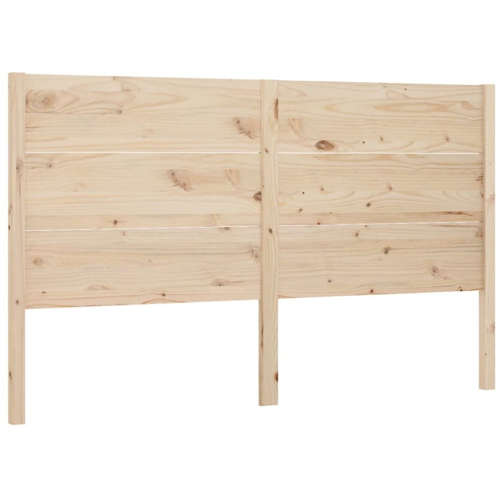 vidaXL Tăblie de pat, 141x4x100 cm, lemn masiv de pin