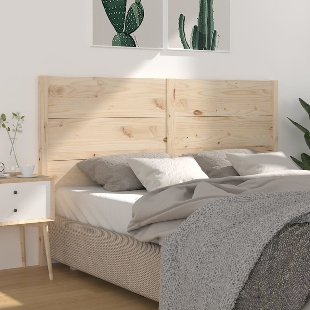vidaXL Tăblie de pat, 206x4x100 cm, lemn masiv de pin
