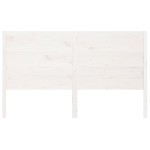 vidaXL Tăblie de pat, alb, 206x4x100 cm, lemn masiv de pin vidaXL Tăblie de pat, alb, 206x4x100 cm, lemn masiv de pin