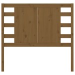 vidaXL Tăblie de pat, maro miere, 81x4x100 cm, lemn masiv de pin