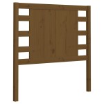 vidaXL Tăblie de pat, maro miere, 96x4x100 cm, lemn masiv de pin vidaXL Tăblie de pat, maro miere, 96x4x100 cm, lemn masiv de pin