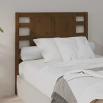 vidaXL Tăblie de pat, maro miere, 96x4x100 cm, lemn masiv de pin vidaXL Tăblie de pat, maro miere, 96x4x100 cm, lemn masiv de pin