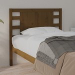 vidaXL Tăblie de pat, maro miere, 96x4x100 cm, lemn masiv de pin vidaXL Tăblie de pat, maro miere, 96x4x100 cm, lemn masiv de pin
