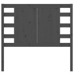 vidaXL Tăblie de pat, gri, 106x4x100 cm, lemn masiv de pin vidaXL Tăblie de pat, gri, 106x4x100 cm, lemn masiv de pin