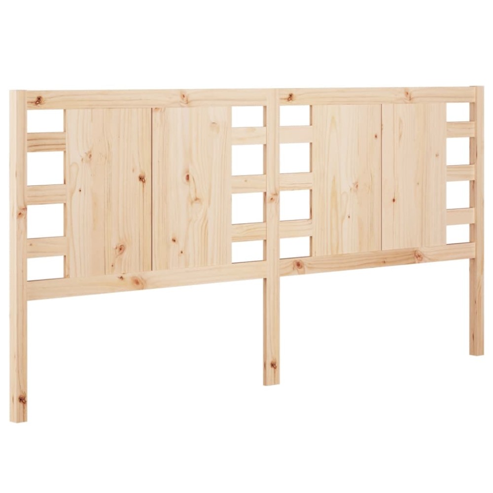 vidaXL Tăblie de pat, 206x4x100 cm, lemn masiv de pin