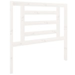 vidaXL Tăblie de pat, alb, 96x4x100 cm, lemn masiv de pin vidaXL Tăblie de pat, alb, 96x4x100 cm, lemn masiv de pin