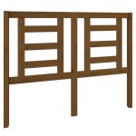 vidaXL Tăblie de pat, maro miere, 126x4x100 cm, lemn masiv de pin vidaXL Tăblie de pat, maro miere, 126x4x100 cm, lemn masiv de pin