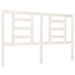 vidaXL Tăblie de pat, alb, 146x4x100 cm, lemn masiv de pin vidaXL Tăblie de pat, alb, 146x4x100 cm, lemn masiv de pin