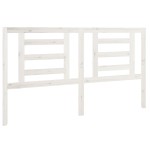 vidaXL Tăblie de pat, alb, 166x4x100 cm, lemn masiv de pin vidaXL Tăblie de pat, alb, 166x4x100 cm, lemn masiv de pin