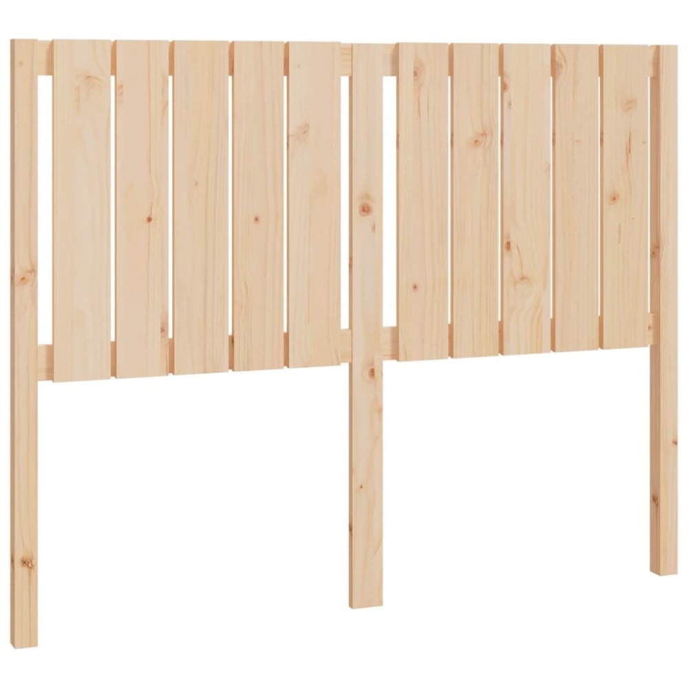vidaXL Tăblie de pat, 125,5x4x100 cm, lemn masiv de pin