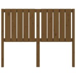 vidaXL Tăblie de pat, maro miere, 125,5x4x100 cm, lemn masiv de pin vidaXL Tăblie de pat, maro miere, 125,5x4x100 cm, lemn masiv de pin