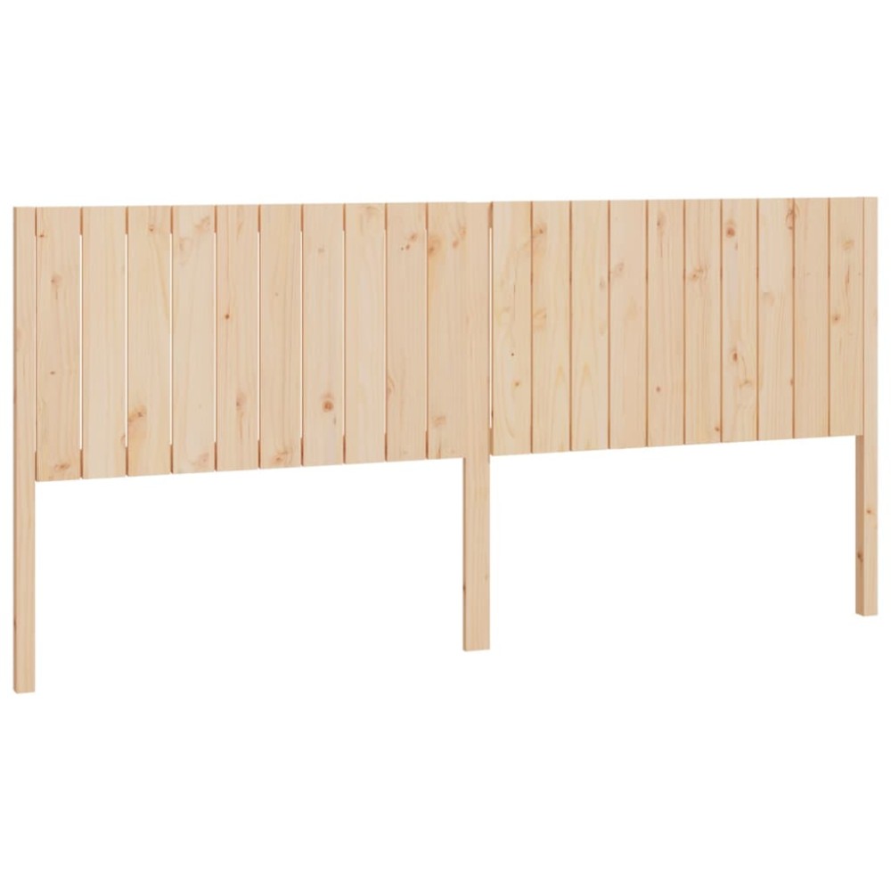 vidaXL Tăblie de pat, 205,5x4x100 cm, lemn masiv de pin