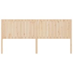 vidaXL Tăblie de pat, 205,5x4x100 cm, lemn masiv de pin