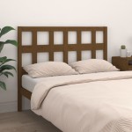 vidaXL Tăblie de pat, maro miere, 145,5x4x100 cm, lemn masiv de pin vidaXL Tăblie de pat, maro miere, 145,5x4x100 cm, lemn masiv de pin