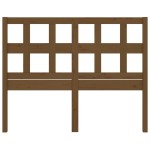 vidaXL Tăblie de pat, maro miere, 145,5x4x100 cm, lemn masiv de pin vidaXL Tăblie de pat, maro miere, 145,5x4x100 cm, lemn masiv de pin