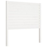 vidaXL Tăblie de pat, alb, 81x4x100 cm, lemn masiv de pin