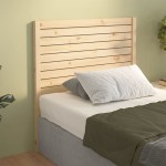vidaXL Tăblie de pat, 96x4x100 cm, lemn masiv de pin