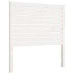 vidaXL Tăblie de pat, alb, 96x4x100 cm, lemn masiv de pin vidaXL Tăblie de pat, alb, 96x4x100 cm, lemn masiv de pin
