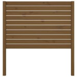 vidaXL Tăblie de pat, maro miere, 96x4x100 cm, lemn masiv de pin