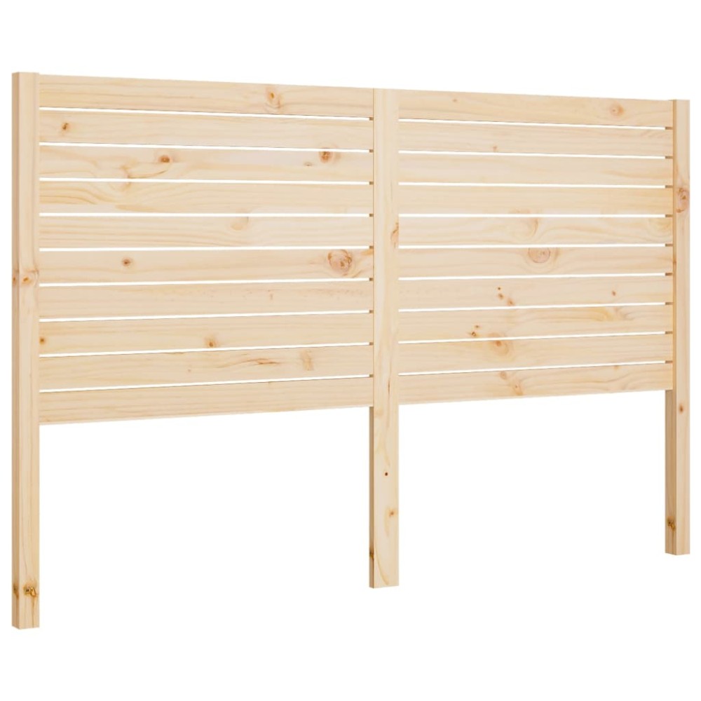 vidaXL Tăblie de pat, 156x4x100 cm, lemn masiv de pin