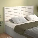 vidaXL Tăblie de pat, alb, 186x4x100 cm, lemn masiv de pin vidaXL Tăblie de pat, alb, 186x4x100 cm, lemn masiv de pin