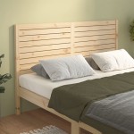 vidaXL Tăblie de pat, 206x4x100 cm, lemn masiv de pin